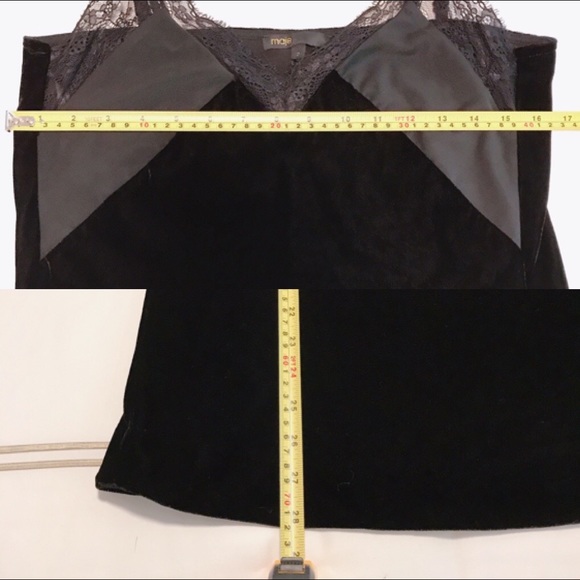 🚫SOLD 01/23🚫 MAJE Ruiza Velvet Slip Dress-Sz 2 - Picture 7 of 8